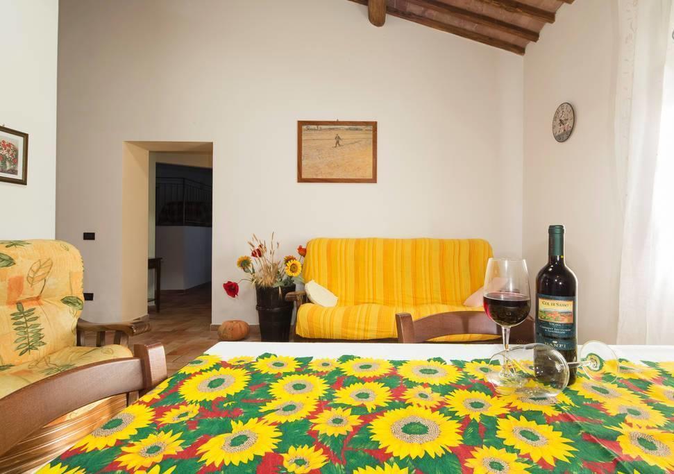 Agriturismo Tre Madonne Монтериджоні Номер фото